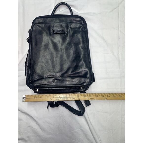 Tignanello Black Leather Backpack Handbag Purse- The Sak Purse - Cavu -Lot Of 3 - Picture 11 of 16